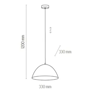 TK Lighting Lampa wisząca FARO 3192 3192 - Lampy sufitowe - miniaturka - grafika 2