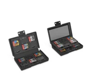Akcesoria do Nintendo - Yaxo YGSSGC01B Storage Set na 24 gry do Nintendo Switch / Switch 2 Techno Black - miniaturka - grafika 1