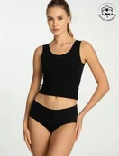 Majtki damskie - FIGI JULIMEX COTTON MOOD MAXI CZA - Julimex - miniaturka - grafika 1