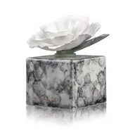 Aromaterapia - Dyfuzor zapachowy Porcelanowy  White Marble Colection  - Marble - Golden Amber - Złota Ambra 200ml - miniaturka - grafika 1