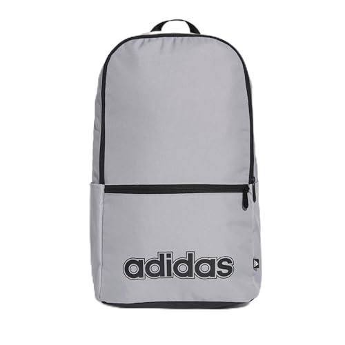 adidas Klasyczny plecak unisex Foundation, szary dwa/czarny, jeden rozmiar, Szary dwa/czarny, Rozmiar Uniwersalny