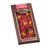 Czekolada - M.Pelczar Chocolatier Mleczna czekolada z malinami rodzynkami i migdałami 2585-uniw - miniaturka - grafika 1