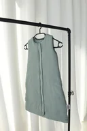 Śpiworki dla dzieci - Śpiworek do spania muślinowy - boho zieleń [Rozmiar: M, Grubość: 1 TOG] - miniaturka - grafika 1