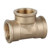 Łączniki, trójniki, kształtki - Trójnik mosiężny 3/8" GW Invena - miniaturka - grafika 1