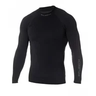 Odzież taktyczna i umundurowanie - Longsleeve Termoaktywny Męski Brubeck Bielizna EXTREME THERMO - Czarny - miniaturka - grafika 1