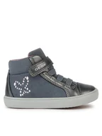 Buty dla dziewczynek - Geox Sneakersy B Gisli Girl B361MB 0SDNF C9002 M Szary - miniaturka - grafika 1