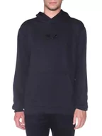 Bluzy męskie - FILA Męska bluza z kapturem BELTINCI Hoody, Moonless Night, S - miniaturka - grafika 1