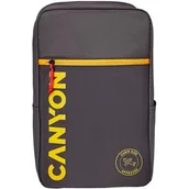 Torby na laptopy - Torba dla laptopa Canyon CSZ-02 pro 15.6", 20x25x40cm, 20L (CNS-CSZ02GY01) Szary - miniaturka - grafika 1