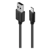 Huby USB - ACME EUROPE Kabel USB 2.0 CB1012 A/M micro-USB B/M 2m czarny 504418 - miniaturka - grafika 1