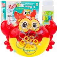 Bańki mydlane - Maszynka Do Baniek Piany Krab Bańki Mydlane Płyn - miniaturka - grafika 1