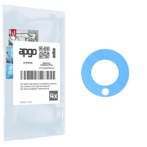 4x szkło hybrydowe na aparat obiektyw kamerę 9H do Honor X9b - apgo hybrid Camera Lens Protector