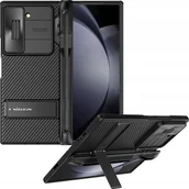 Etui i futerały do telefonów - Nillkin Etui Nillkin CamShield Fold Case na Samsung Galaxy Z Fold 6 5G z uchwytem na rysik - czarny - miniaturka - grafika 1