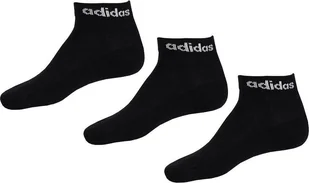 Adidas Skarpety adidas Linear Ankle Socks Cushioned Socks 3P czarne IC1303 34-36 - Skarpety termoaktywne - miniaturka - grafika 1
