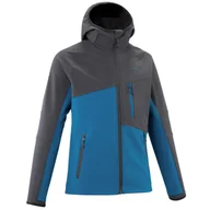 Odzież trekkingowa dziecięca - Kurtka softshell turystyczna dla dzieci Quechua MH550 - miniaturka - grafika 1