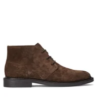 Buty zimowe męskie - Kozaki Polo Ralph Lauren 803945849002 Brązowy - miniaturka - grafika 1