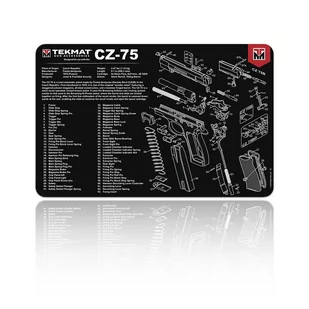 TekMat - Mata do czyszczenia broni CZ-75 - TEK-R17-CZ75 - Konserwacja broni - miniaturka - grafika 1