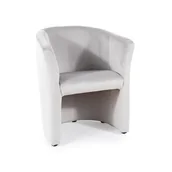 Fotele - Fotel TM-1 Velvet Signal Bluvel 03 szary jasny - miniaturka - grafika 1