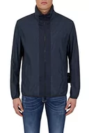 Kurtki męskie - Armani Exchange Męska kurtka z logiem liniowym, z boku, Otwarta przestrzeń zewnętrzna, XL - miniaturka - grafika 1