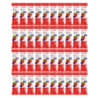 Suplementy naturalne - JustVit Lizak na odporność, bez dodatku cukru, od 3 lat, smak truskawkowo-aroniowy, 40 sztuk - miniaturka - grafika 1