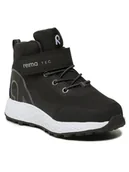 Buty dla chłopców - Reima Trzewiki Hiipien 5400018B Czarny - miniaturka - grafika 1