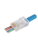 Kable miedziane - Wtyk przelotowy RJ45 UTP kat.6 (op.100 szt) ALANTEC - ALANTEC - miniaturka - grafika 1