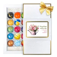 Bombonierki i czekoladki - Bombonierka - Dzień Kobiet – Zestaw 15 Pralin - miniaturka - grafika 1