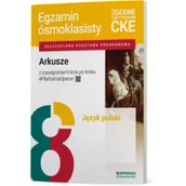 Podręczniki dla szkół podstawowych - Egzamin ósmoklasisty SP 8 Język polski Arkusze - miniaturka - grafika 1