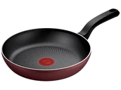 Patelnie - Patelnia TEFAL Simply Cook H0580702 30cm Bordowy - miniaturka - grafika 1