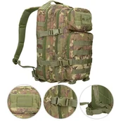 Plecaki - Plecak Taktyczny Mil-Tec Assault 20L Vegetato Woodland - miniaturka - grafika 1