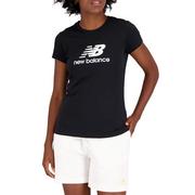Koszulki i topy damskie - Koszulka New Balance WT31546BK - czarna - miniaturka - grafika 1