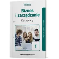Biznes i zarządzanie 1 Karty pracy ucznia Zakres podstawowy Szkoły ponadpodstawowe - Podręczniki dla liceum - miniaturka - grafika 1