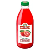 Soki i napoje niegazowane - Andros Sok Z Czerwonych Pomarańczy Wyciskanych 1L - miniaturka - grafika 1