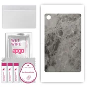 Akcesoria do tabletów i e-booków - folia naklejka skórka strukturalna na TYŁ do Lenovo Tab B10 3rd Gen - Marmur Czarny - apgo SKINS - miniaturka - grafika 1