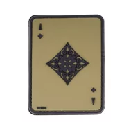 Odzież taktyczna i umundurowanie - 101 Inc. - Naszywka 3D - Ace of Diamonds - Zielona - 444130-3960 - miniaturka - grafika 1