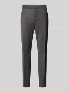 Spodnie o kroju slim fit z kantem - Spodnie męskie - miniaturka - grafika 1