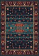 Dom i wnętrze OUTLET - Dywan wełniany Agnella Agnus Tacuba granatowy 200x300 cm 24H - miniaturka - grafika 1