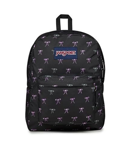 JanSport Superbreak One Duży Plecak, 42 x 13 x 32 cm, Bad Bows, Czarny