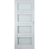 Drzwi wewnętrzne - Skrzydło drzwiowe SYRIUSZ silver pokój 80L - miniaturka - grafika 1
