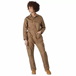 Spodnie damskie - VF Dickies UK Damskie spodnie ogrodniczki w stylu khaki, L - grafika 1