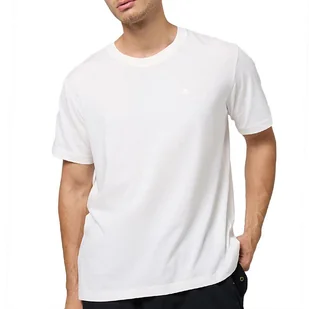 Koszulka Champion Tonal Logo Crewneck 220278-WW036 - biała - Koszulki męskie - miniaturka - grafika 1