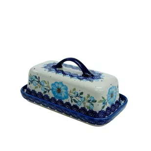 Ceramiczna maselnica osełka Ceramika Bolesławiec - Pozostałe akcesoria kuchenne Ceramiczna maselnica osełka Ceramika Bolesławiec - Pozostałe akcesoria kuchenne - miniaturka - grafika 1