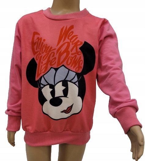 Myszka MINNIE Bluza dziecięca rozmiar 122