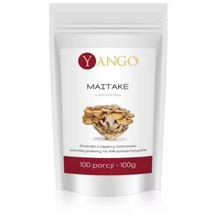 Yango YANGO MAITAKE 100G YA336 - Suplementy naturalne - miniaturka - grafika 1