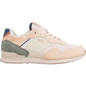 Trampki damskie - Pepe Jeans Damskie trampki LONDON PRINT W, brązowe (piaskowo-beżowe), 4 UK, Brązowy piasek beżowy, 4 UK - miniaturka - grafika 1