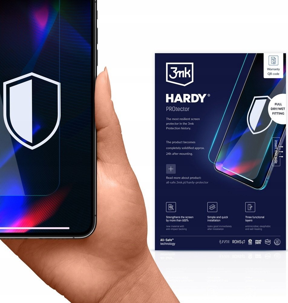 3MK 3Mk All-In-One Hardy Protector Tablet Mokry Montaż 5 Szt.