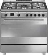 Kuchenki gazowo-elektryczne - SMEG BG91PX2 - miniaturka - grafika 1