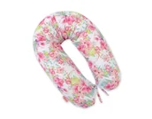 Poduszki do karmienia - Poduszka ciążowa Longer dla kobiet w ciąży do spania - Koliberki w kwiatach - miniaturka - grafika 1