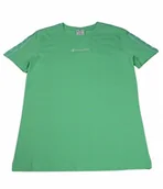 Koszulki i topy damskie - Koszulka Damska Champion Tape 2 zielona M - miniaturka - grafika 1