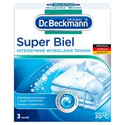 Środki do prania - Dr. Beckmann Super Biel Intensywne Wybielanie Tkanin 3 X 40 G - miniaturka - grafika 1