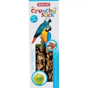 Zolux Kolba Crunchy Stick Papuga Orzech Ziemny / Jabłko 115G - Przysmaki dla ptaków - miniaturka - grafika 1
